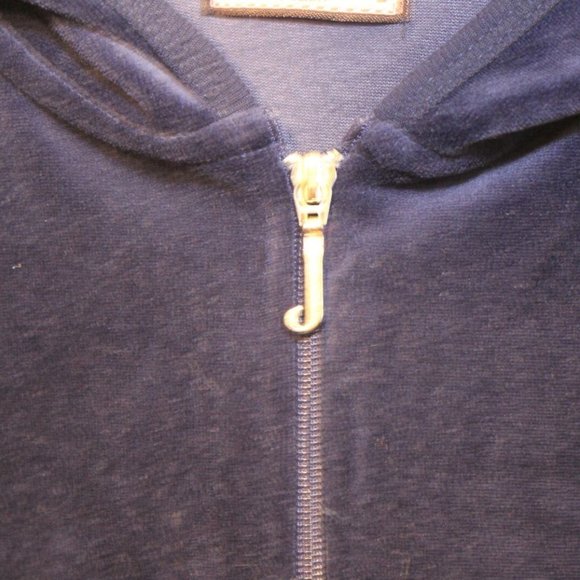 Juicy Couture Velour Full Zip Hoodie H11332 - Picture 5 of 7